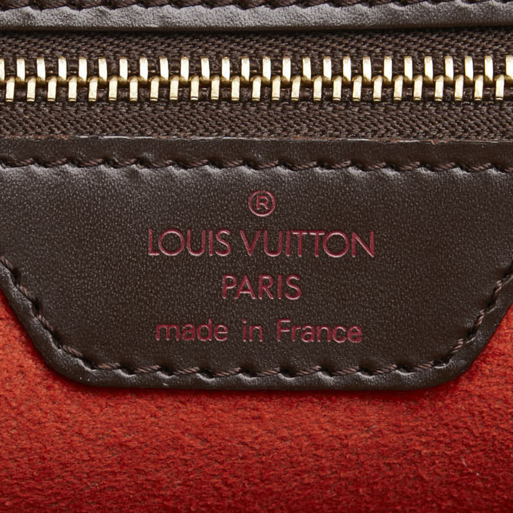 LOUIS VUITTON Brown Damier Leather Shoulder Bag - Picture 16 of 16